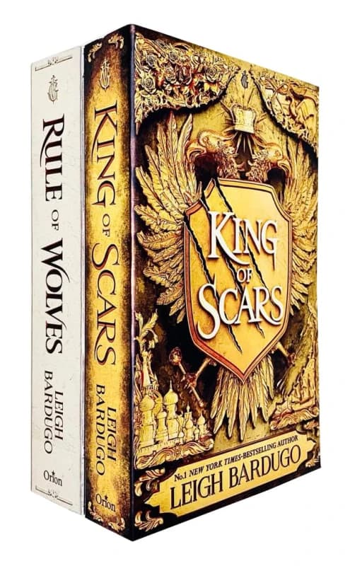 King Of Scars And Rule Of Wolves 2 Book Set Leigh Bardugo Grishaverse Duology Complete Leigh Bardugo Books