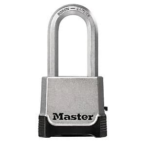 Master Lock Excell 4 Digit Combination with Key Override Padlock - 56mm