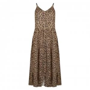 Vero Moda Vero Moda Morning Cover Up Dress - TIGERS EYE AOP
