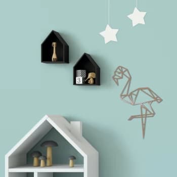 Flam?ngo - Copper Copper Decorative Metal Wall Accessory
