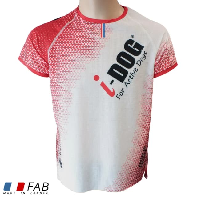 Jersey I-DOG Ripstretch Dry Raidlight Blanc Male M