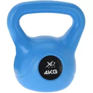 Xq Max 4kg Kettlebell Weights Home Gym Kettle Bell Fitness Strength Training Equipment - W002920 - Blue
