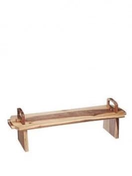 Kitchencraft Extra Large Acacia Wood Antipasti Platform Platter