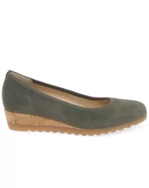 Gabor Epworth Wider Fit Wedge Shoes