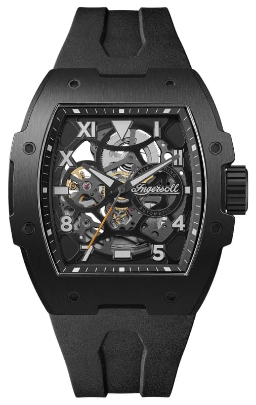Ingersoll I15302 THE PLAY Automatic (45.2mm) Black Skeleton Watch