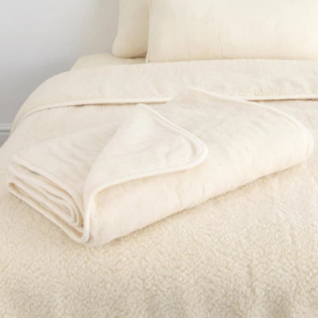 Native Natural Merino Wool Blanket - 220X200 Natural