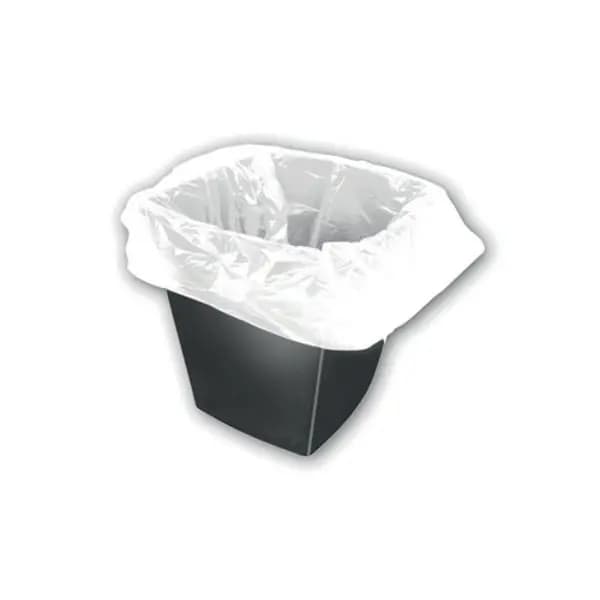 2Work 2Work Square Bin Liners 30 Litre White (Pack of 1000) KF73380 KF73380