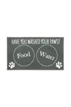 Pet Mat Machine Washable 40 x 70cm Dinner time