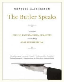 The Butler Speaks by Charles Macpherson Hardback