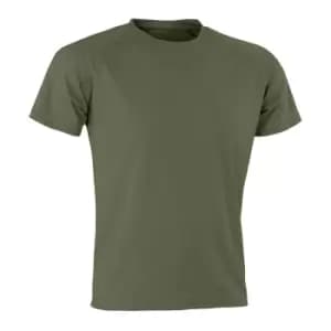 Spiro Mens Aircool T-Shirt (L) (Combat)