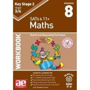 KS2 Maths Year 3/4 Workbook 8 Numerical Reasoning Technique Paperback / softback 2018