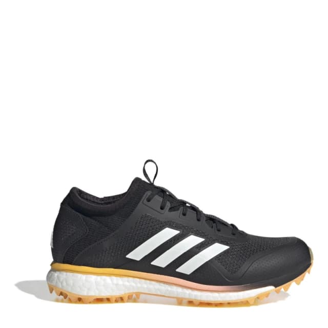 adidas Womens Fabela X Empower Indoor Hockey Shoes Black/Met/Spark female 3.5 (36)