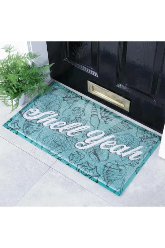 Native Natural Shell Yeah Doormat (70 X 40Cm)