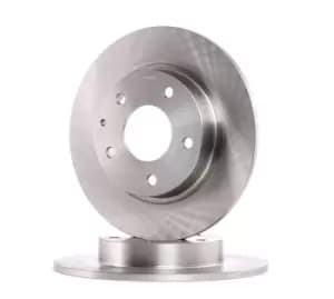 RIDEX Brake disc Rear Axle 82B1366 Brake rotor,Brake discs MAZDA,3 Schragheck (BM, BN),CX-3 (DK),3 Limousine (BM, BN),3 Schragheck (BP),CX-30 (DM)