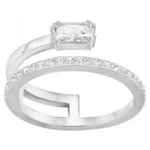 Swarovski Gray Ring Size 58