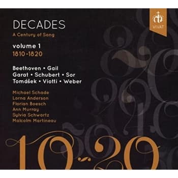 Malcolm Martineau - Decades: A Century of Song - 1810-1820 CD