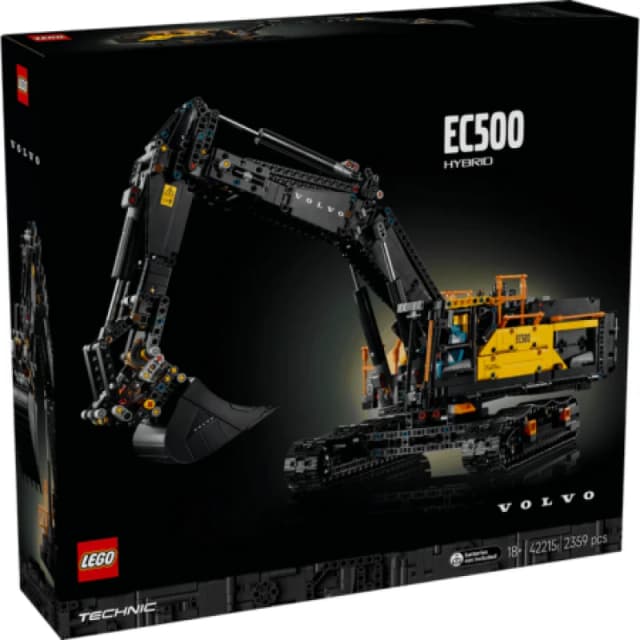lego technic LEGO Technic Volvo EC500 Hybrid Excavato - Lego Technic Male TC75501