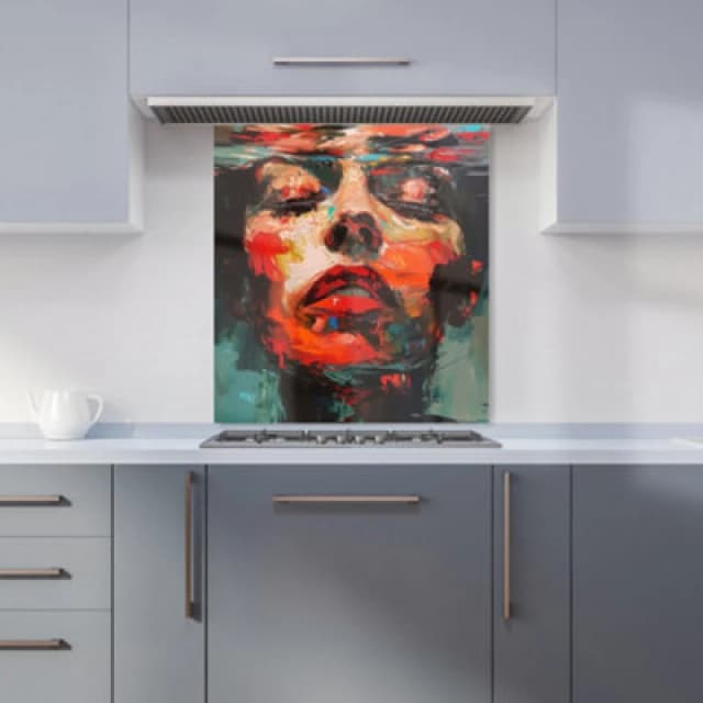 Warren Reed - Designer Green Christmas Woodlands Tea Towel Green Unisex