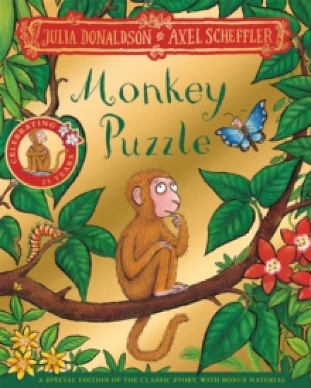 Monkey Puzzle 25th Anniversary Edition : with a shiny gold foil cover and fun activities to make and do! Paperback / softback
