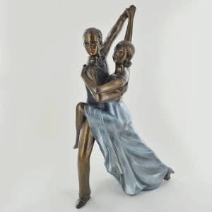 Rumba Cold Cast Bronze Sculpture