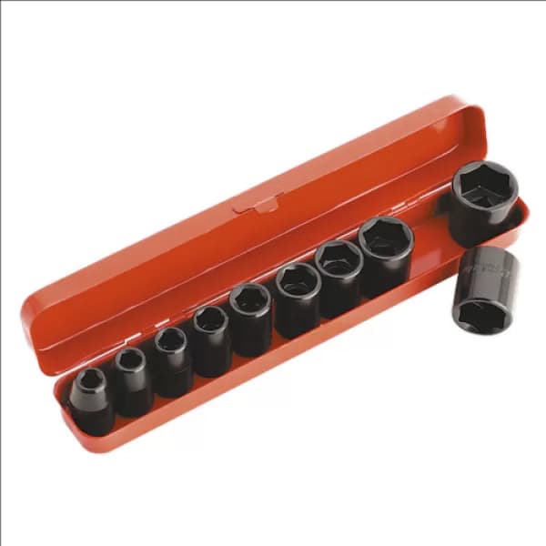 Genuine SEALEY AK56/11M Impact Socket Set 10pc 1/2Sq Drive Metric
