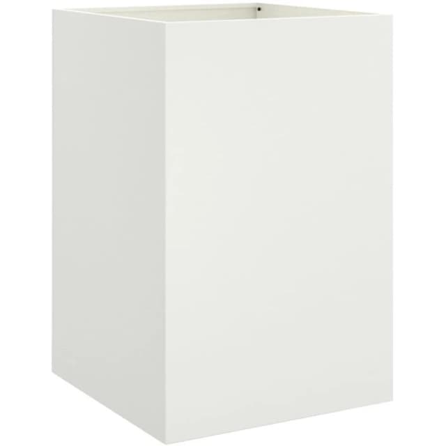 VIDAXL Planter White 52x48x75cm Steel Vidaxl 8721012364424