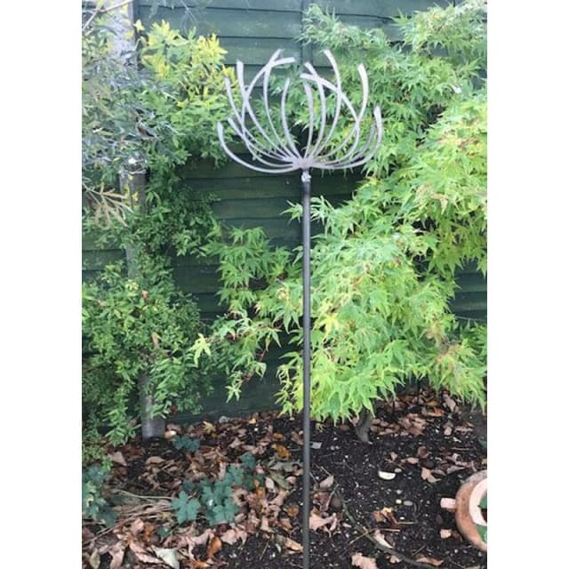 Clematis 4ft (Pack of 3) - Steel - W15.2 x H144.8cm - Bare Metal/Ready to Rust PoppyForgeClemats4ftSUN257-3PK