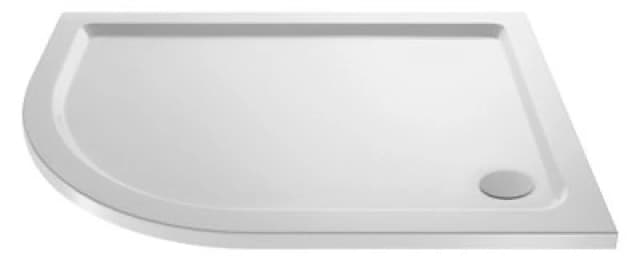 Balterley Premium Shower Tray - Left Hand Offset Quadrant - 1000mm x 900mm - White White