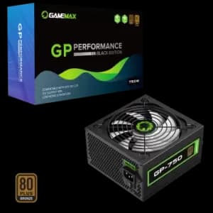 Gamemax GP750 750W 80 Plus Bronze Wired Power Supply