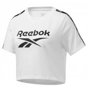 Reebok Tape T Shirt Ladies - White