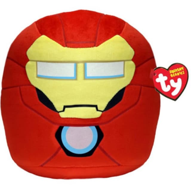 TY Marvel Iron Man Squishy Beanie, 14 Inch