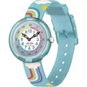 Childrens Flik Flak Rainbow Dreams Colour My Life Watch