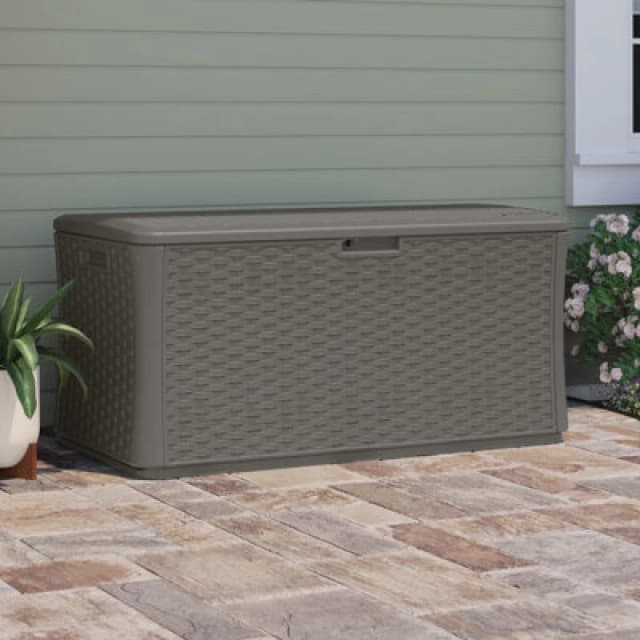 Suncast Oregon 507L Storage Box - Stone Grey BMDB13400ST