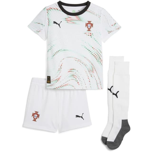 Puma Portugal Away Minikit 2025 Infants White/Black male 2-3 Yrs