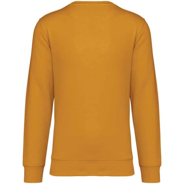 Native Spirit Mens Crew Neck Sweatshirt in Mustard Size: XS Mustard Male XS