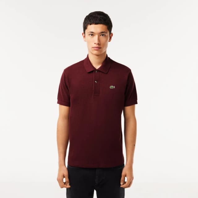 Lacoste Mens Classic Short Sleeve Polo Shirt Vine Chine male XS
