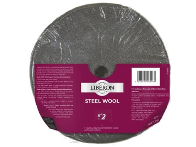 Liberon 126944 Steel Wool Grade 2 Medium 1Kg Libsw21Kgn
