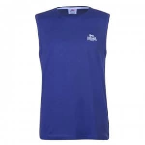 Lonsdale Sleeveless Tee Mens - Navy