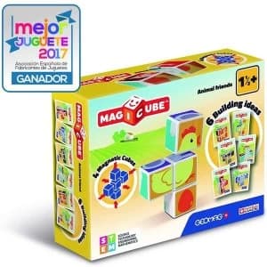 Magicube Animal Friends 4 Cubes Geomag Set