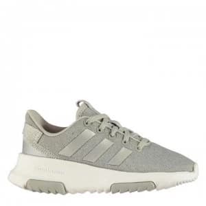 adidas CloudFoam Racer TR Child Boys Trainers - LtGrey/Silv/Wht