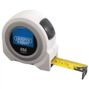 Draper Expert Autolock Measuring Tape, 8m/26ft x 25mm, White