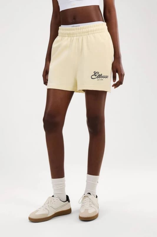 Ellesse Womens Deliziosi Short in Yellow Size: 8 Yellow Female 8