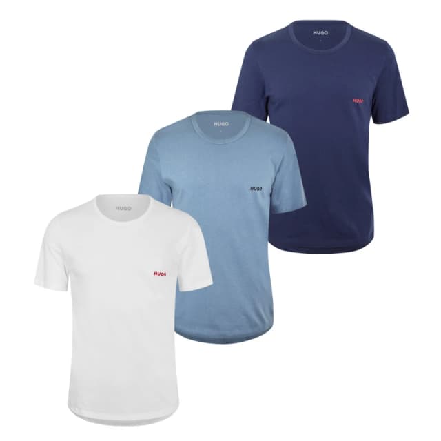 Hugo 3 Pack of Pyjama T-Shirts Miscellaneous male M