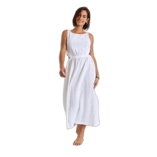 banana moon Womens dress Banana Moon Heloise Cheryll Blanc Female S