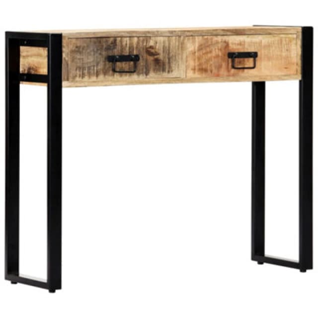 VIDAXL Console Table 90x30x75cm Solid Mango Wood Vidaxl 8719883570563