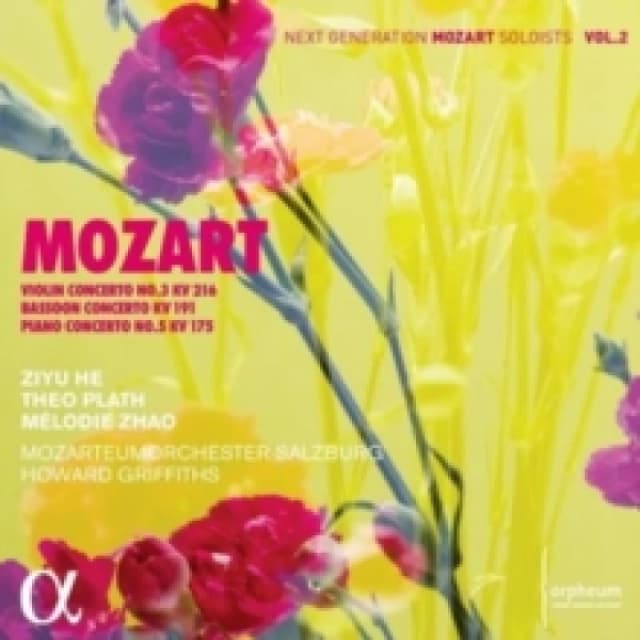 Mozart: Violin Concerto No. 3, KV216/Bassoon Concerto, KV191/... CD / Album Digipak