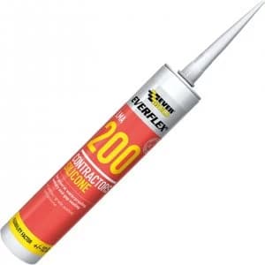 Everbuild Contractors Silicone Sealant White 295ml