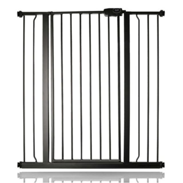 Bettacare Child And Pet Gate, 94.3Cm - -101.9Cm, Matt Black, Extra Tall Gate 104Cm In Height, Pressure Fit Stair Gate