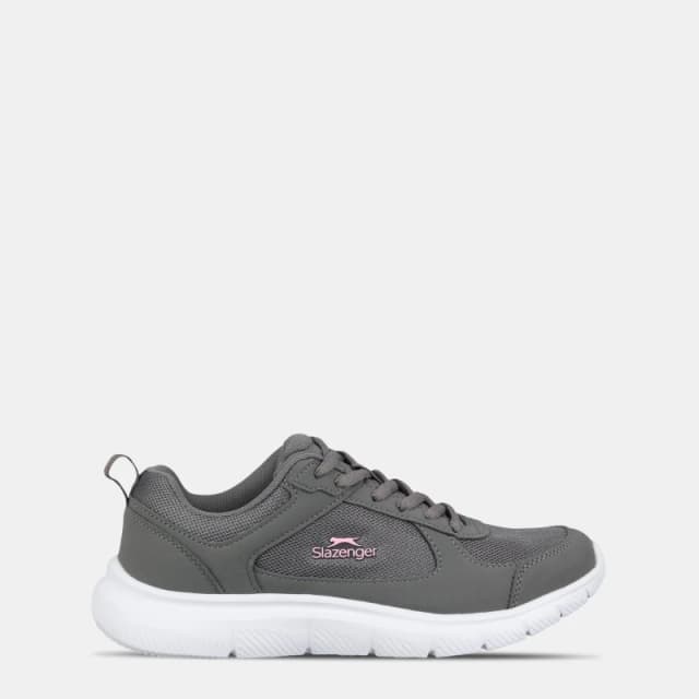 Slazenger Force Mesh Womens Trainers - Grey Grey 4