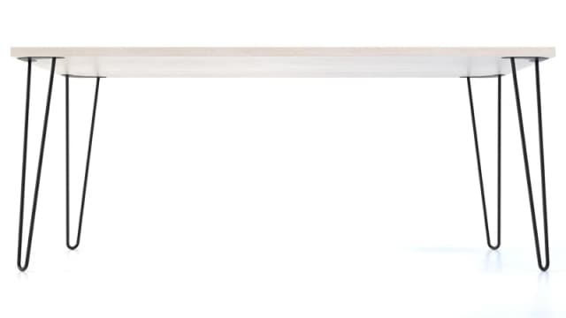 KOSY KOALA KOSY KOALA Modern Grey Bench with Hairpin Legs, Stylish & Sturdy Seating for Home & Dining Grey One Size Unisex 5061055342946